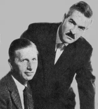 Regisseur Léon Povel en auteur Carl Lans