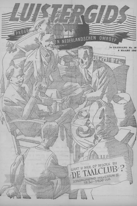 Omslag Luistergids 6 maart 1942.
