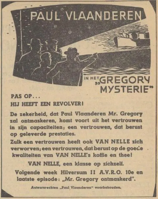 Advertentie Paul Vlaanderen prijsvraag