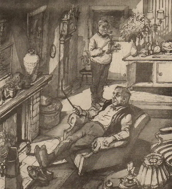 Even schuilen. Omslag KRO-gids van 24 januari 1960.