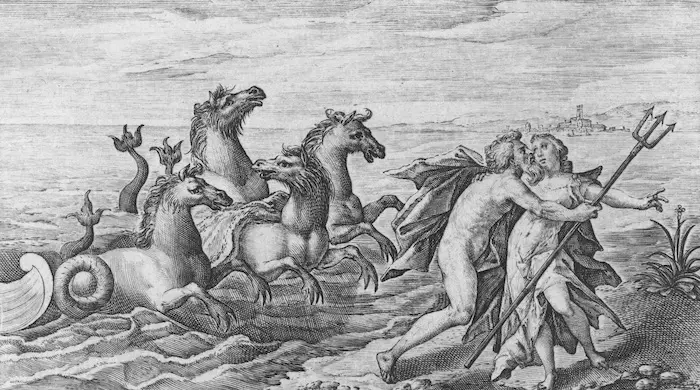 Neptunus verrast Caenis