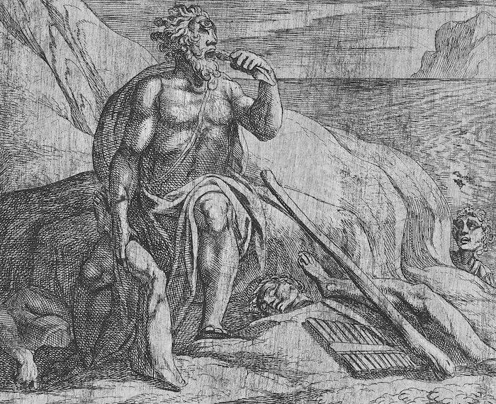 Polyphemus eet Ulysses